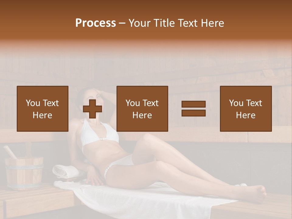 Lifestyle Bath Pure PowerPoint Template