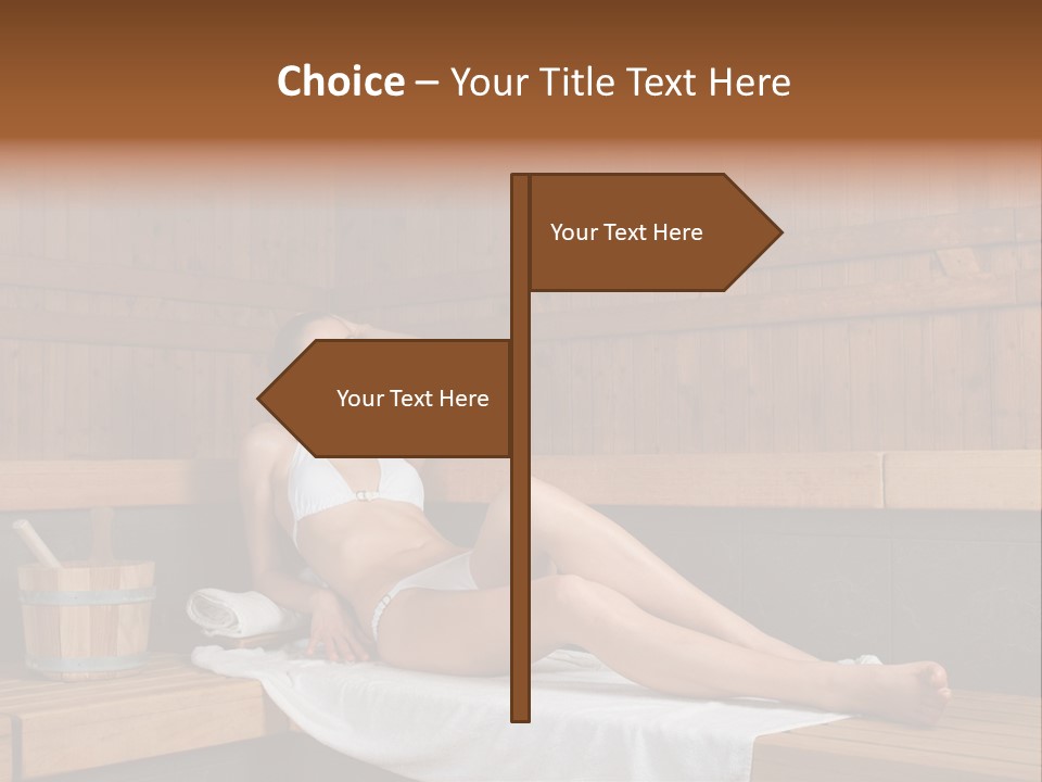 Lifestyle Bath Pure PowerPoint Template