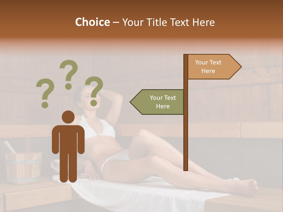 Lifestyle Bath Pure PowerPoint Template