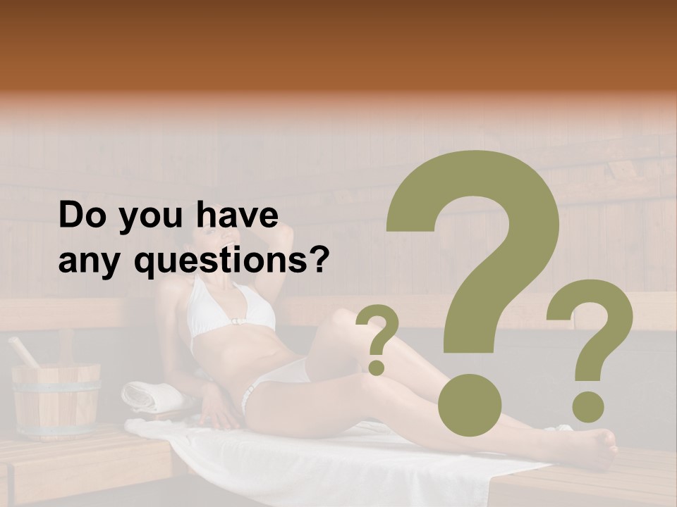 Lifestyle Bath Pure PowerPoint Template