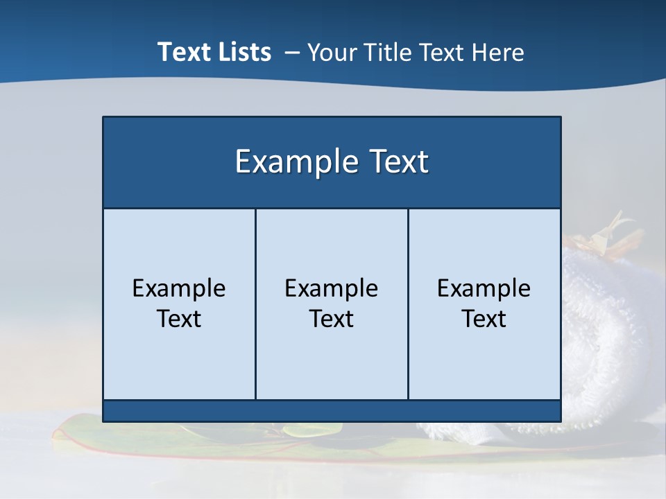 Young Therapy Health PowerPoint Template