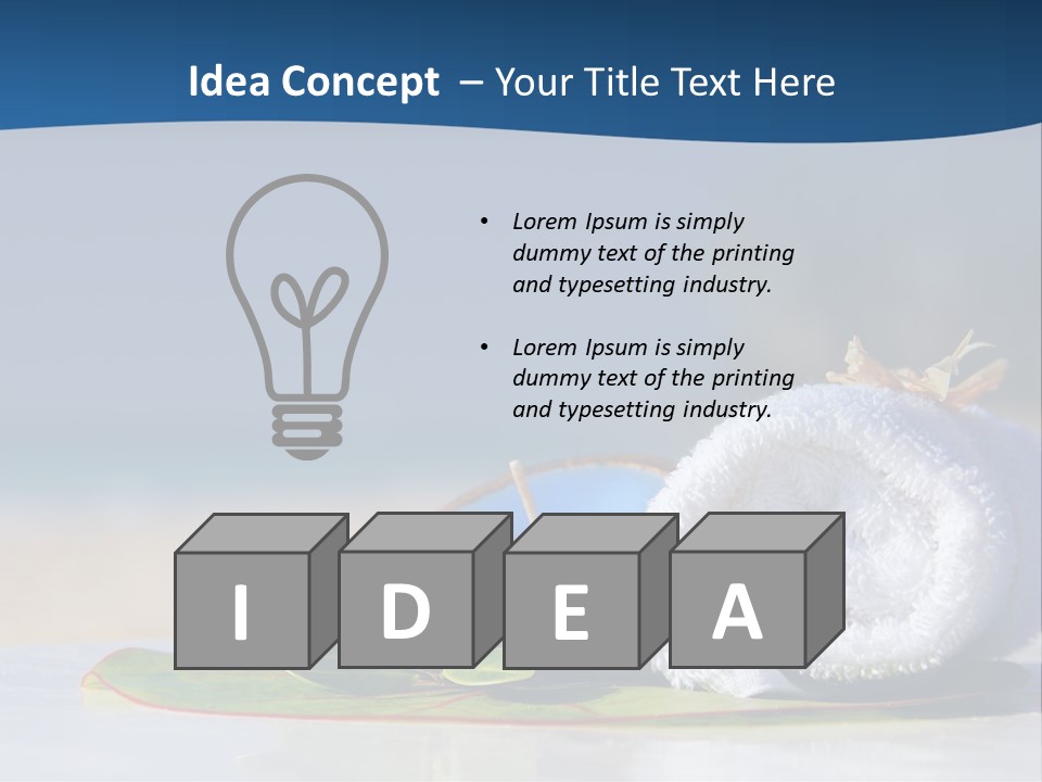 Young Therapy Health PowerPoint Template