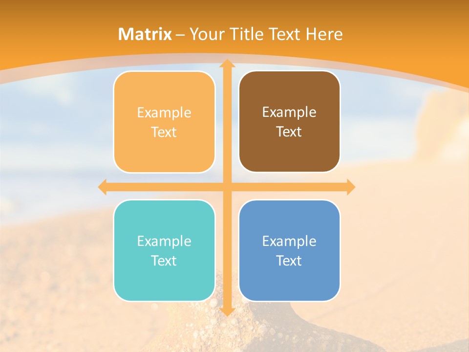 Closeup Season Aquatic PowerPoint Template