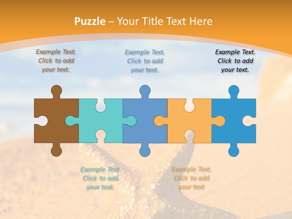 Closeup Season Aquatic PowerPoint Template