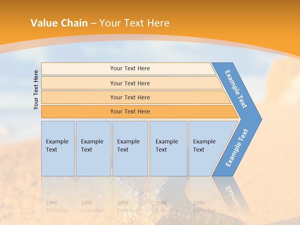 Closeup Season Aquatic PowerPoint Template