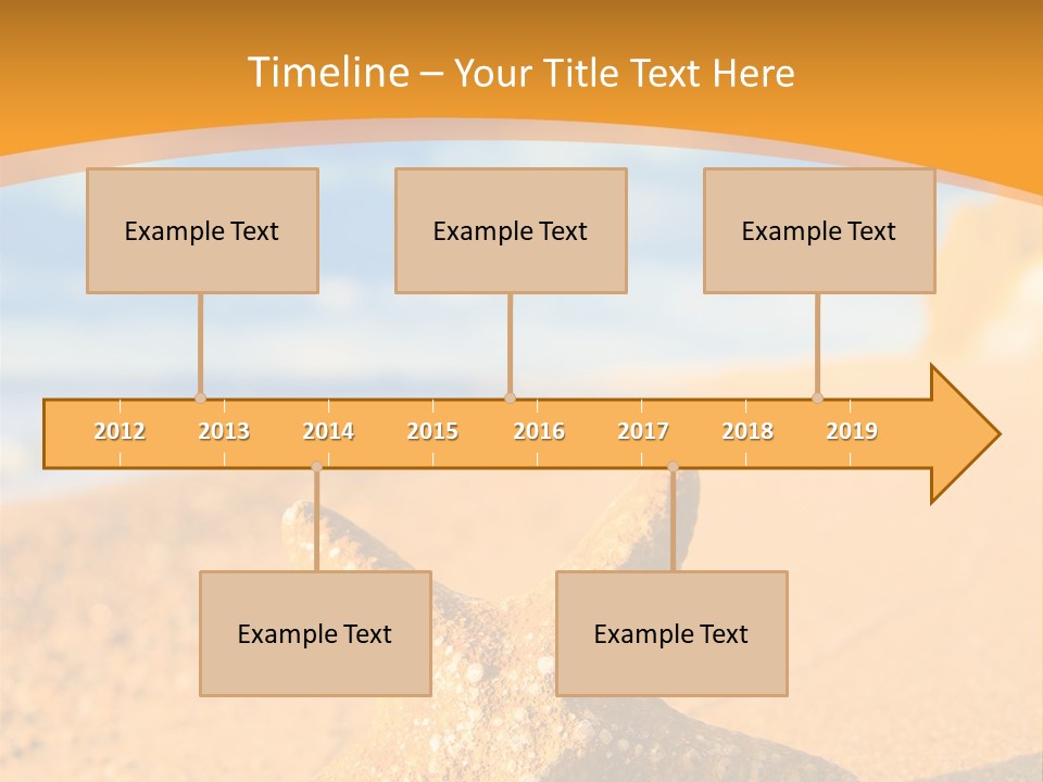 Closeup Season Aquatic PowerPoint Template