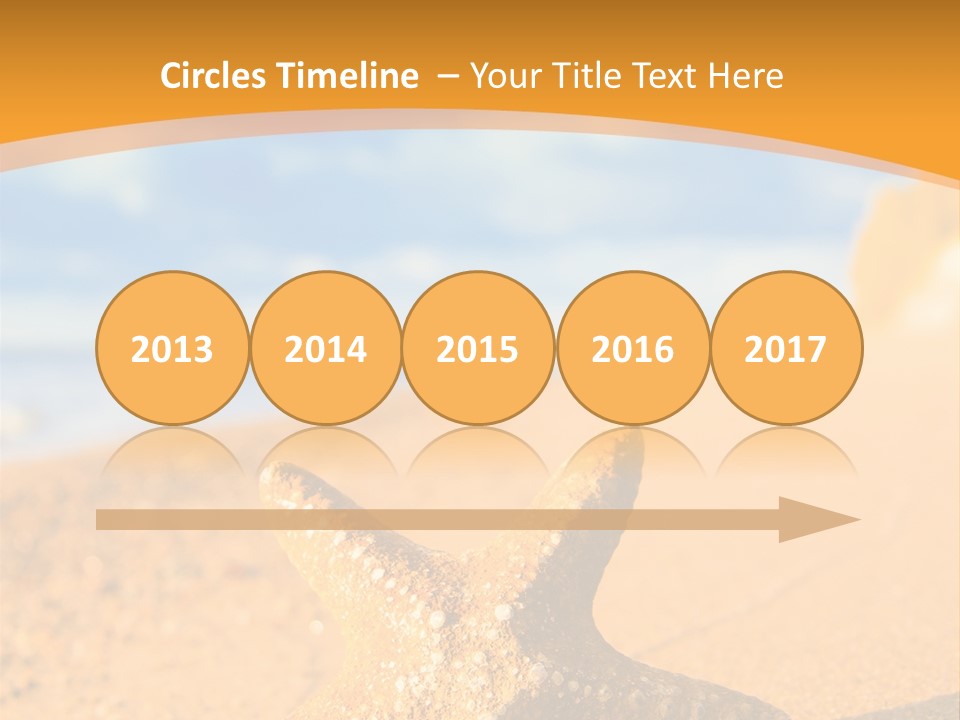 Closeup Season Aquatic PowerPoint Template