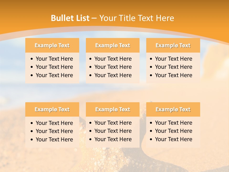 Closeup Season Aquatic PowerPoint Template