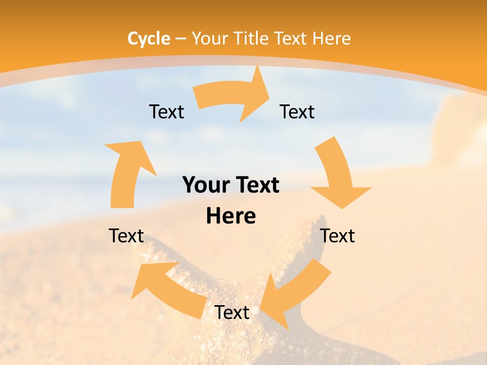 Closeup Season Aquatic PowerPoint Template