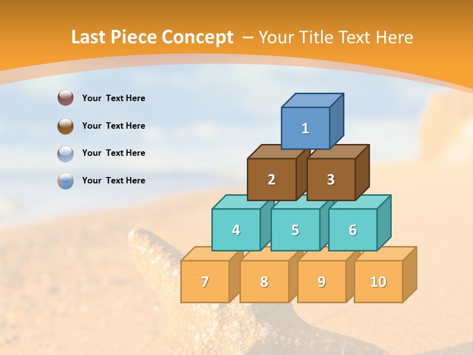 Closeup Season Aquatic PowerPoint Template