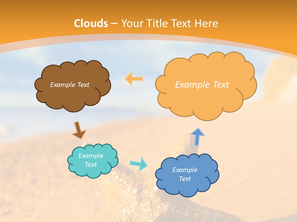 Closeup Season Aquatic PowerPoint Template