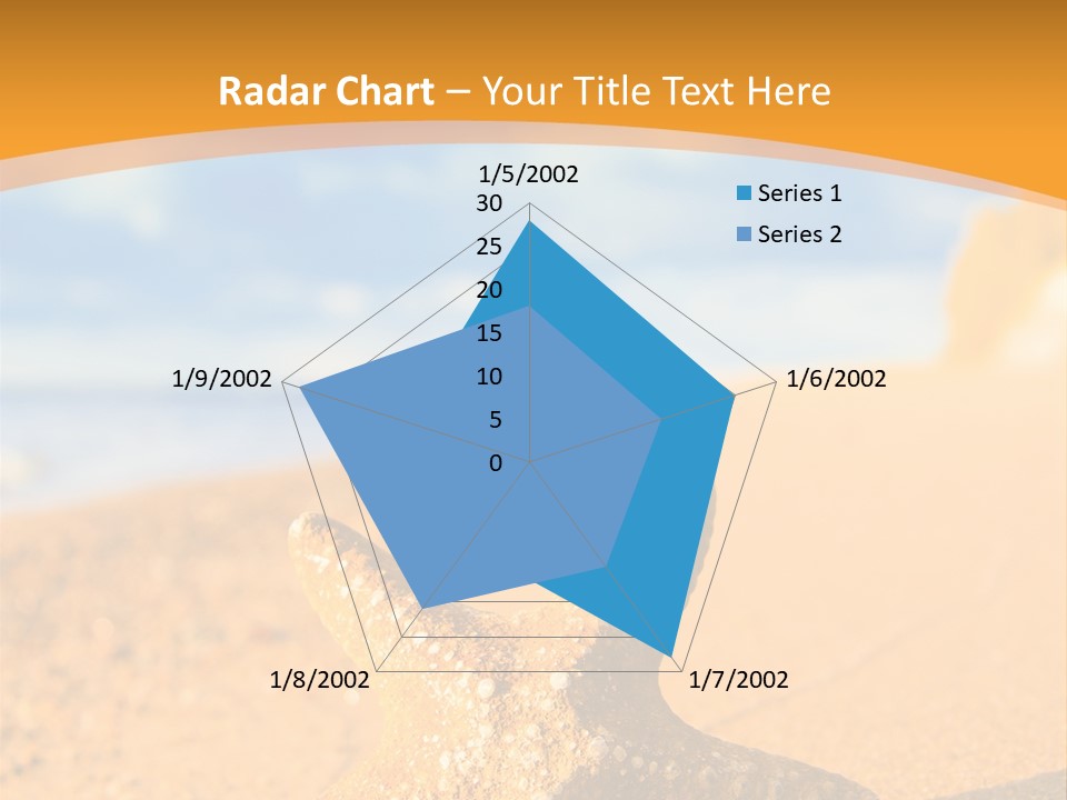 Closeup Season Aquatic PowerPoint Template