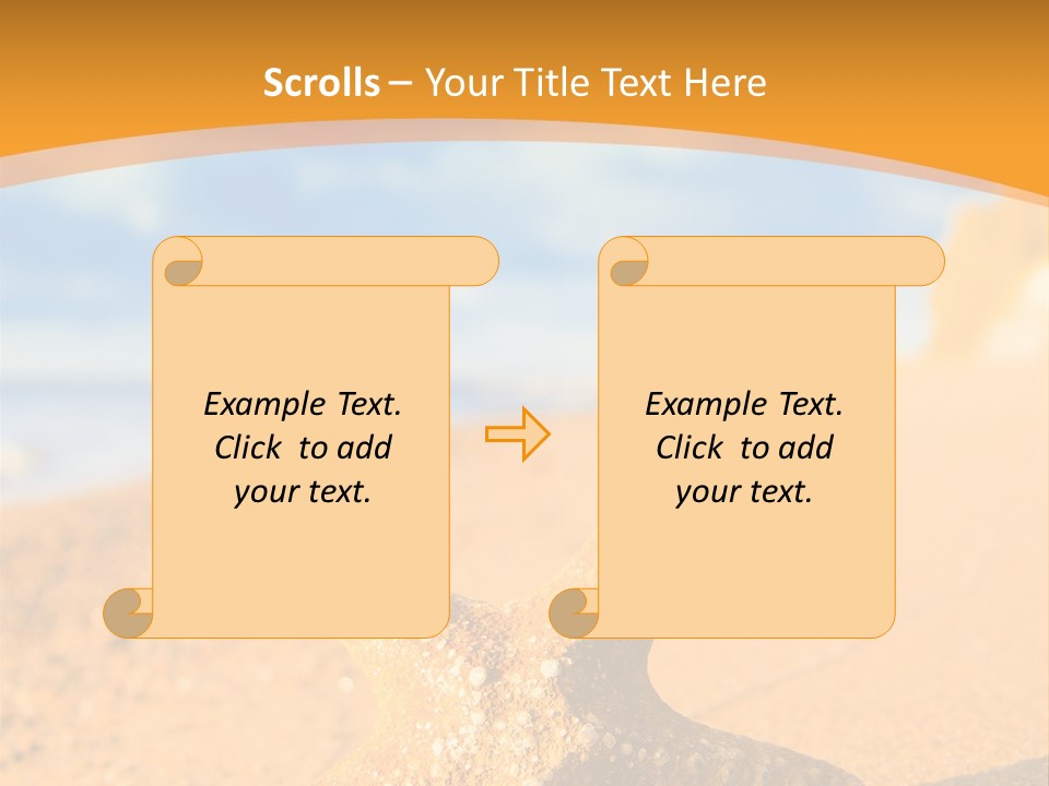 Closeup Season Aquatic PowerPoint Template