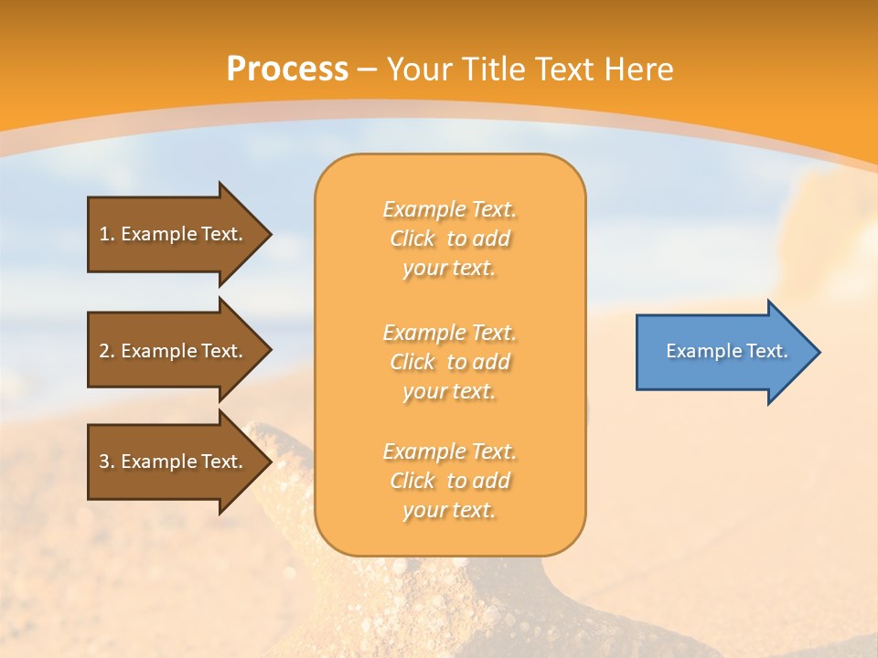 Closeup Season Aquatic PowerPoint Template