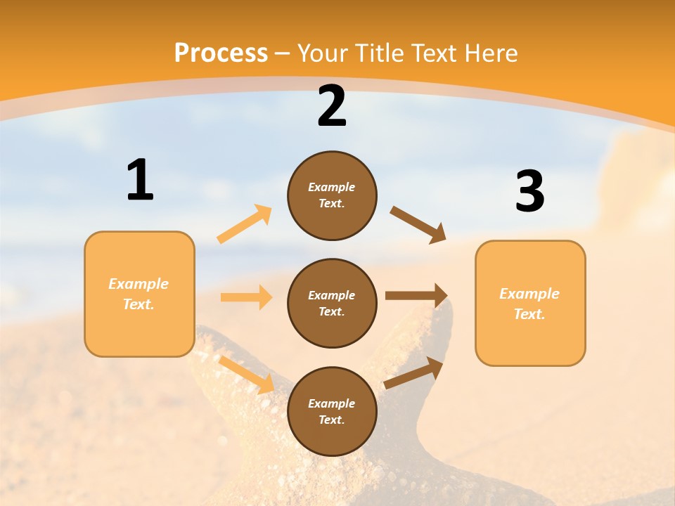 Closeup Season Aquatic PowerPoint Template