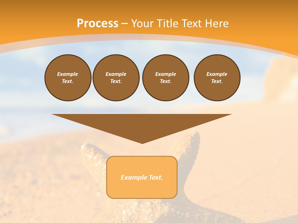 Closeup Season Aquatic PowerPoint Template