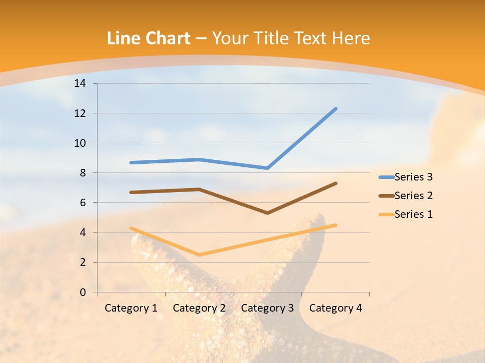 Closeup Season Aquatic PowerPoint Template
