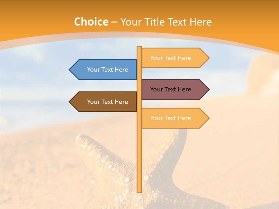 Closeup Season Aquatic PowerPoint Template