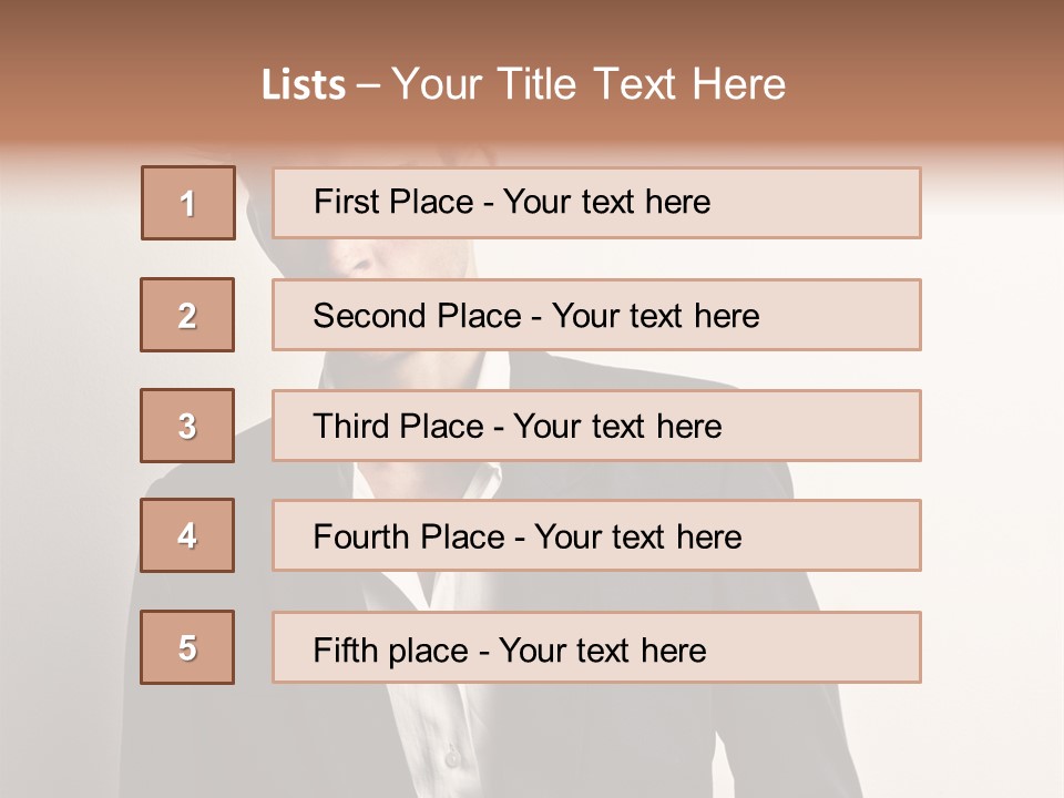 People Youth Men PowerPoint Template