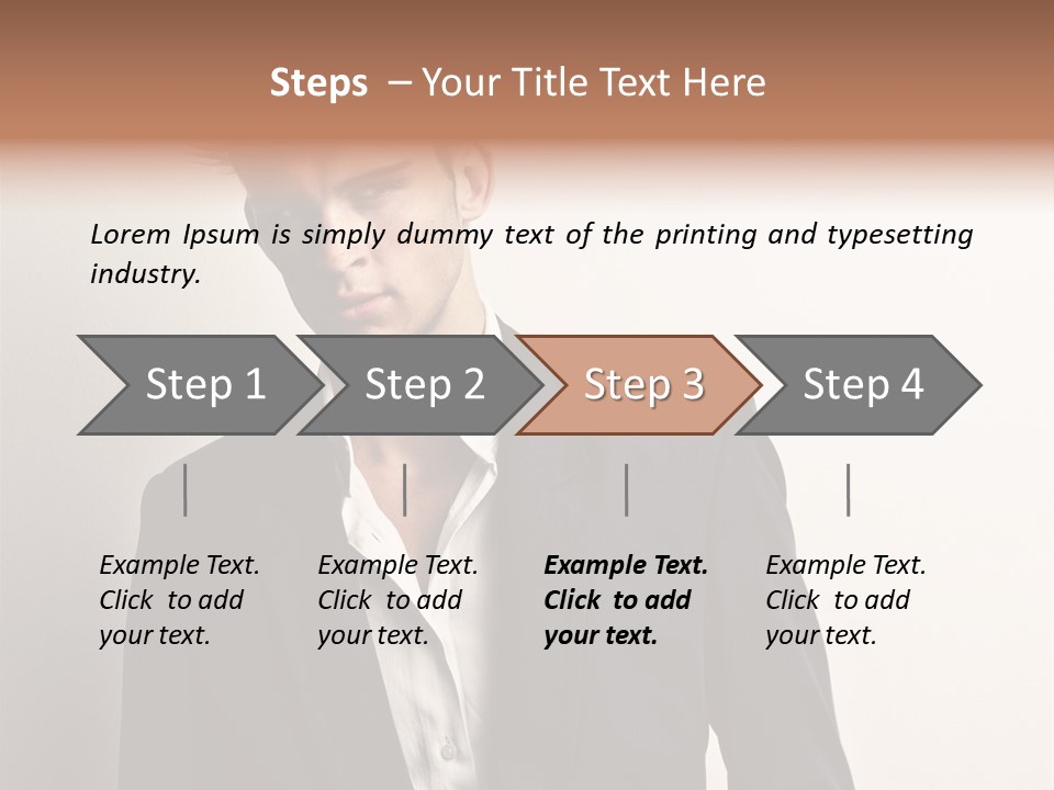 People Youth Men PowerPoint Template
