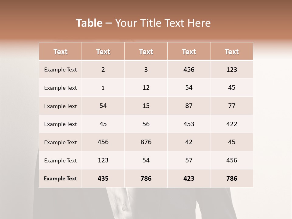 People Youth Men PowerPoint Template