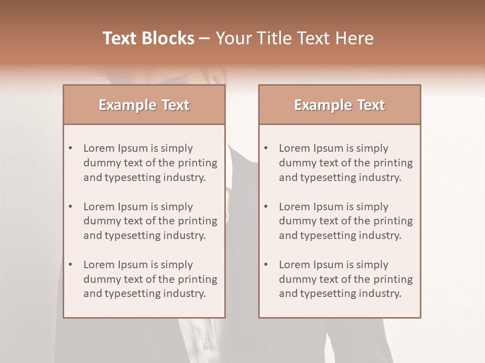 People Youth Men PowerPoint Template