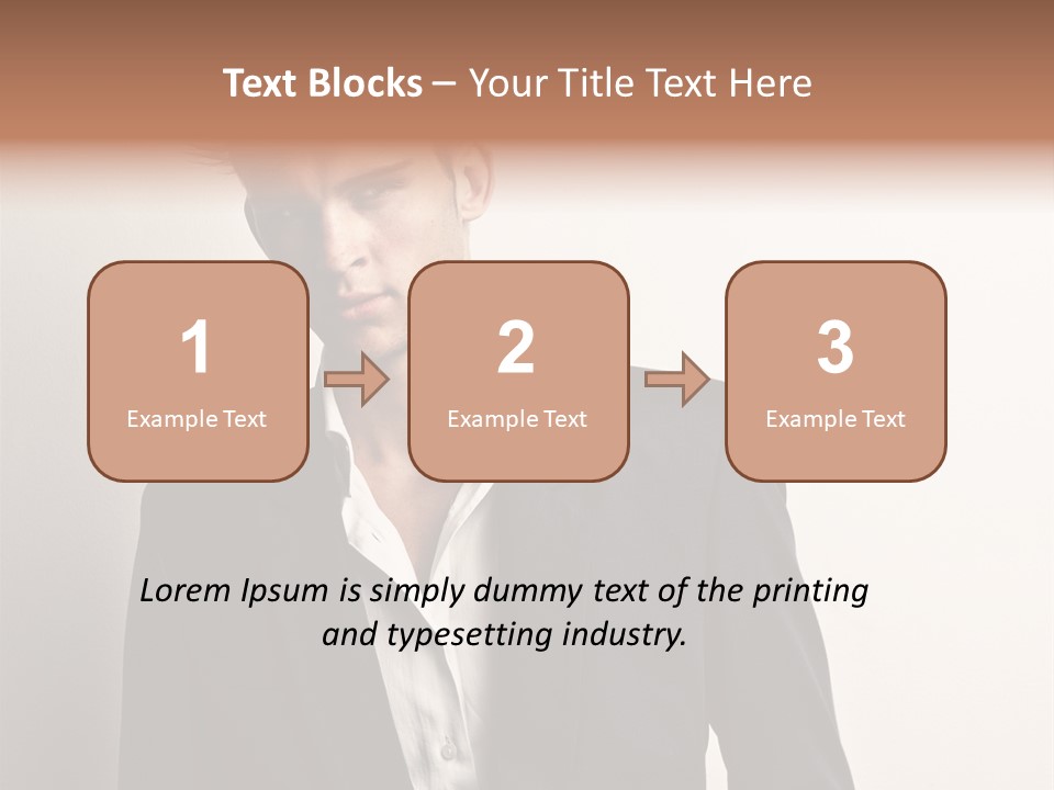 People Youth Men PowerPoint Template