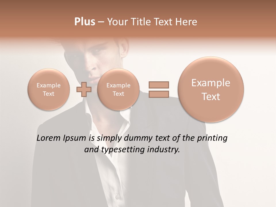 People Youth Men PowerPoint Template