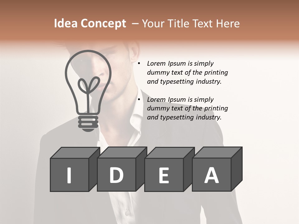 People Youth Men PowerPoint Template