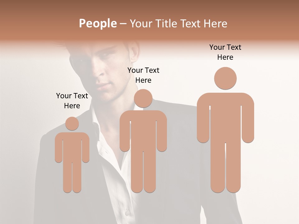 People Youth Men PowerPoint Template
