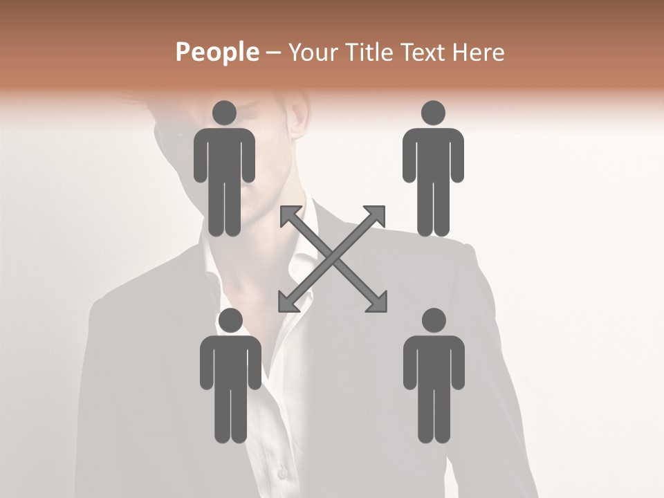 People Youth Men PowerPoint Template