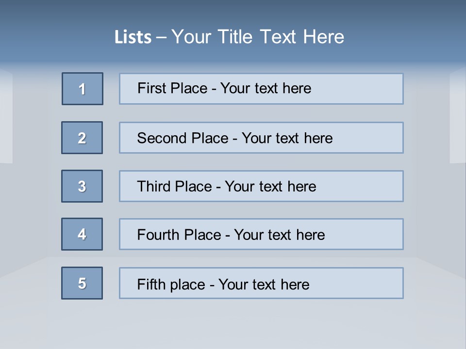Illustration Home Clean PowerPoint Template