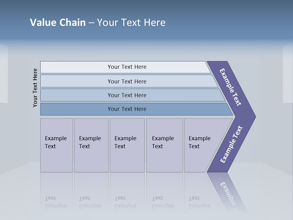 Illustration Home Clean PowerPoint Template
