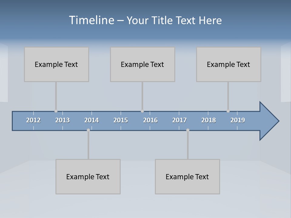 Illustration Home Clean PowerPoint Template