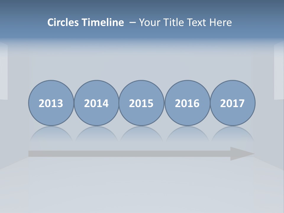Illustration Home Clean PowerPoint Template