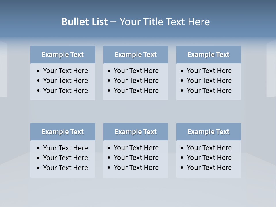 Illustration Home Clean PowerPoint Template