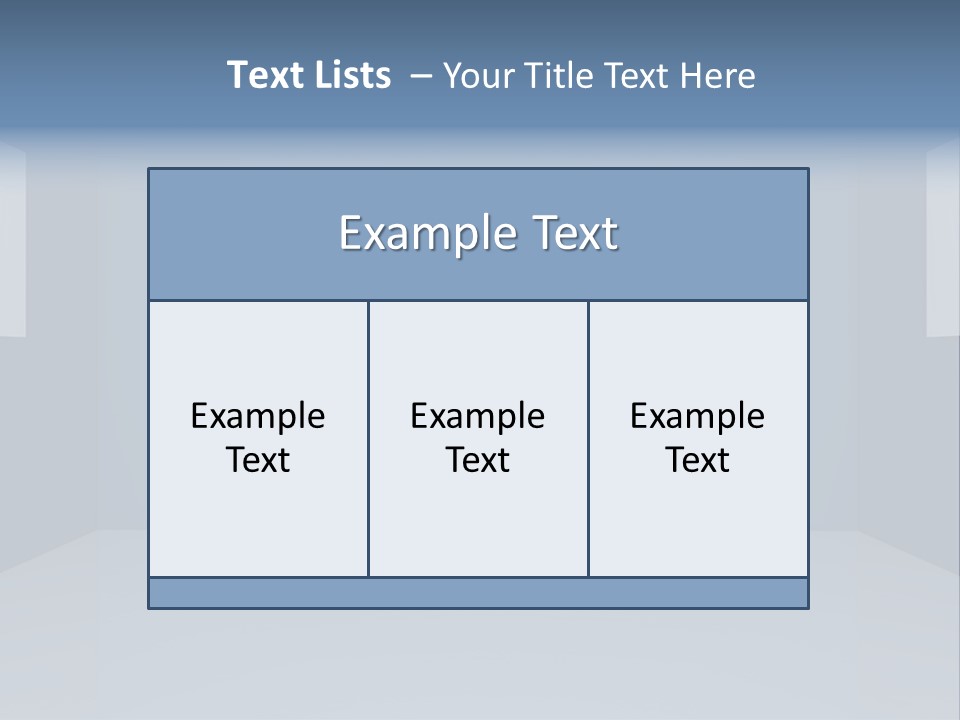 Illustration Home Clean PowerPoint Template