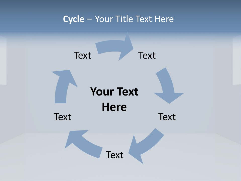 Illustration Home Clean PowerPoint Template