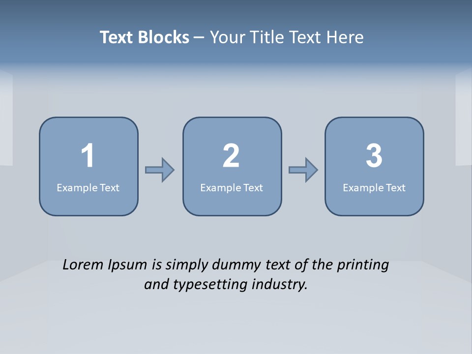 Illustration Home Clean PowerPoint Template