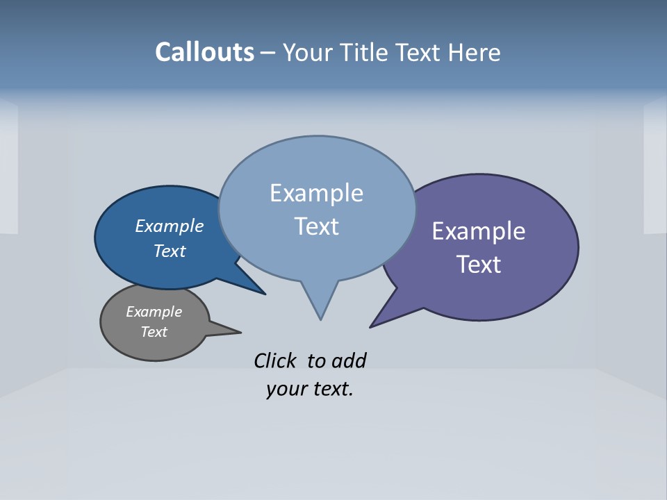 Illustration Home Clean PowerPoint Template