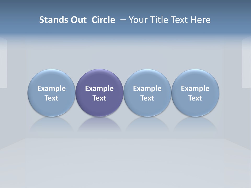 Illustration Home Clean PowerPoint Template