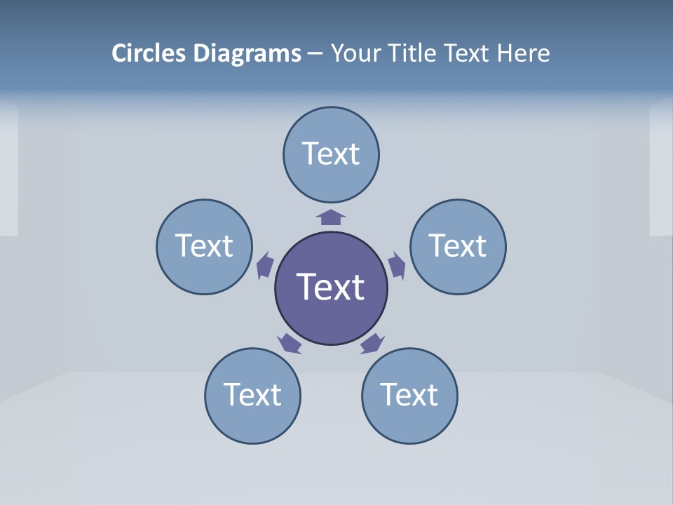 Illustration Home Clean PowerPoint Template