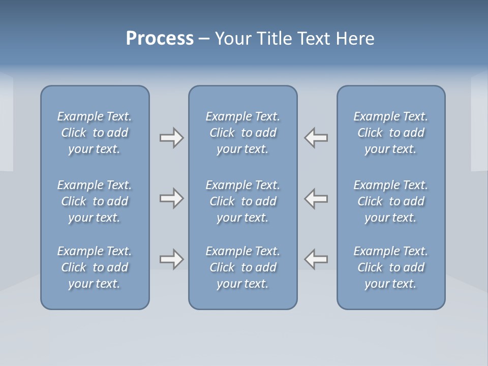 Illustration Home Clean PowerPoint Template