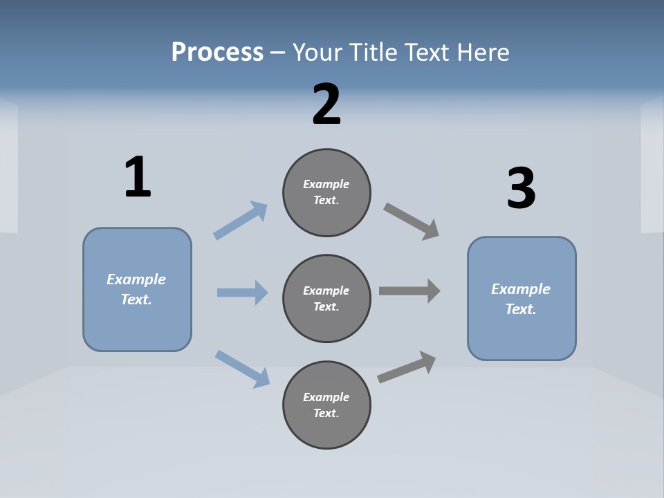 Illustration Home Clean PowerPoint Template