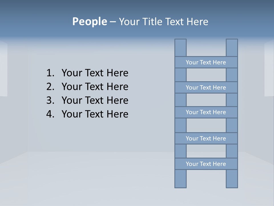 Illustration Home Clean PowerPoint Template