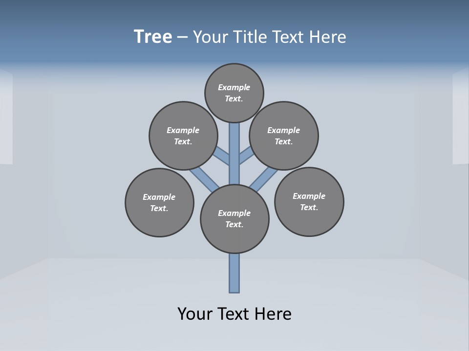 Illustration Home Clean PowerPoint Template