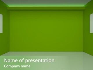 Residential Lighting Simple PowerPoint Template