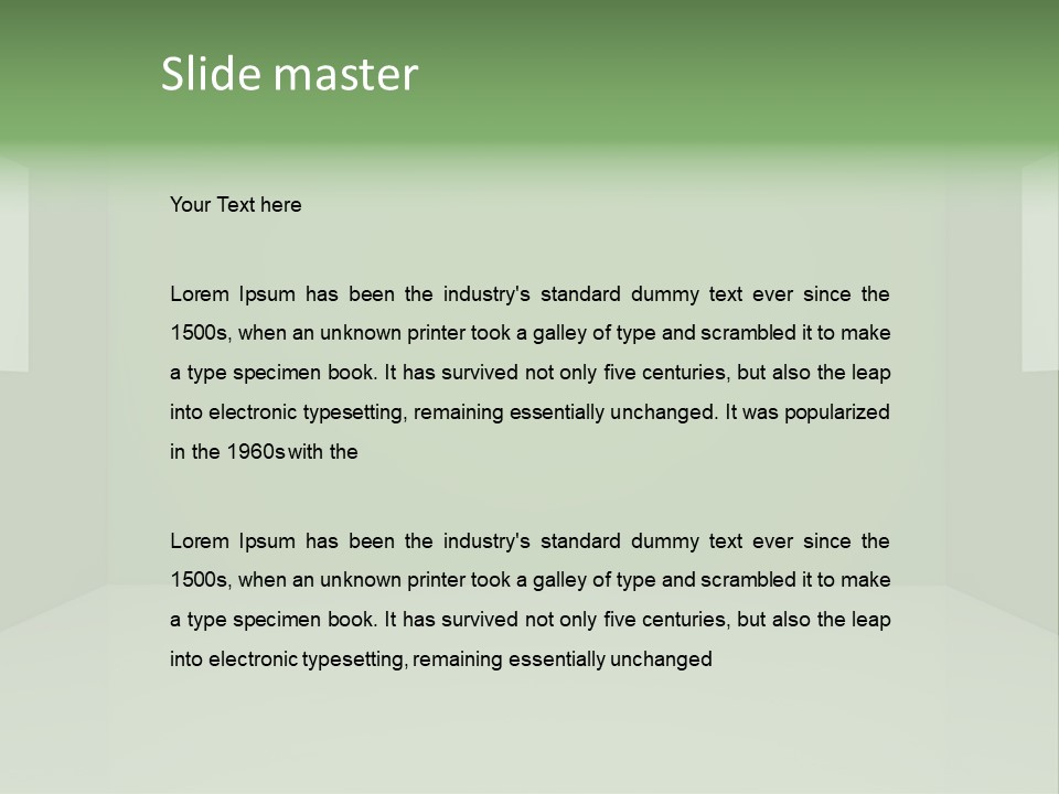 Residential Lighting Simple PowerPoint Template