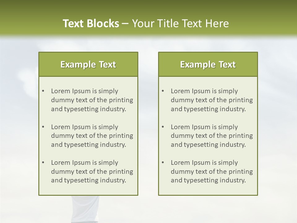 Boardroom Toon Board PowerPoint Template