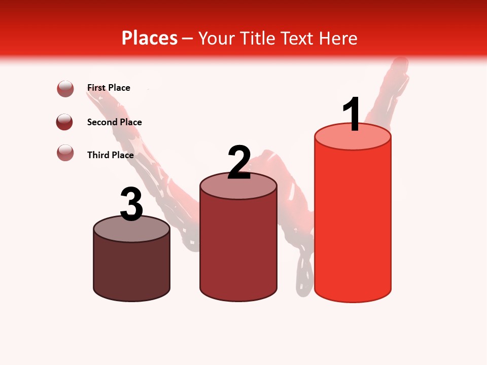 Bloody Alphabet Splat PowerPoint Template